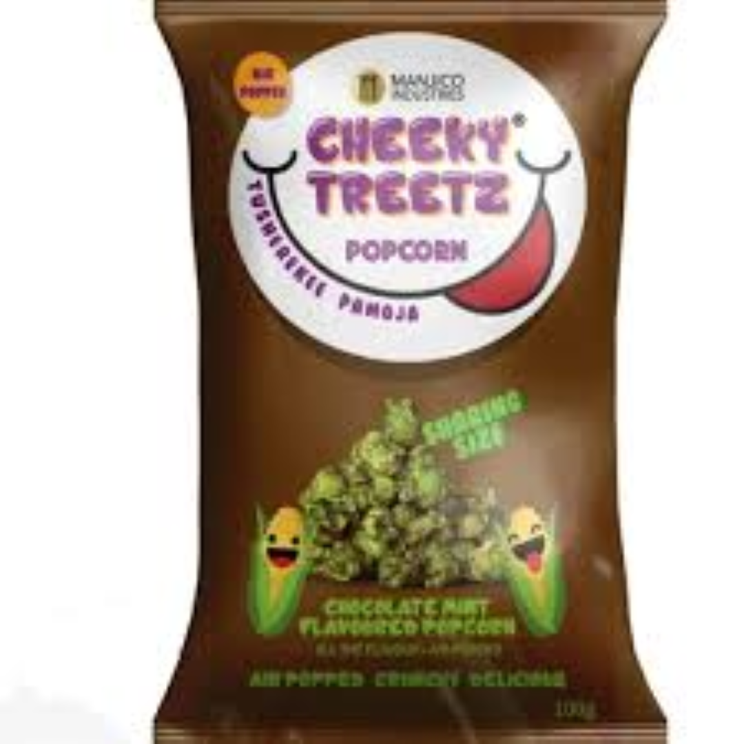 CHEEKY TREETZ CHOCOLATE MINT POPCORN 100G